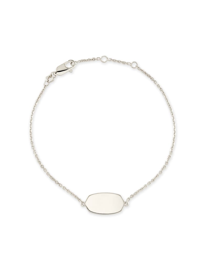  Elaina Delicate Chain Bracelet In Sterling Silver