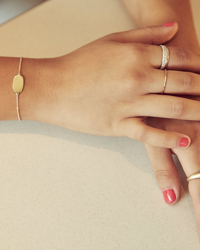  Elaina Delicate Chain Bracelet In Sterling Silver