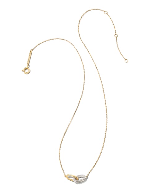  Elisa Interlocking Pendant Necklace