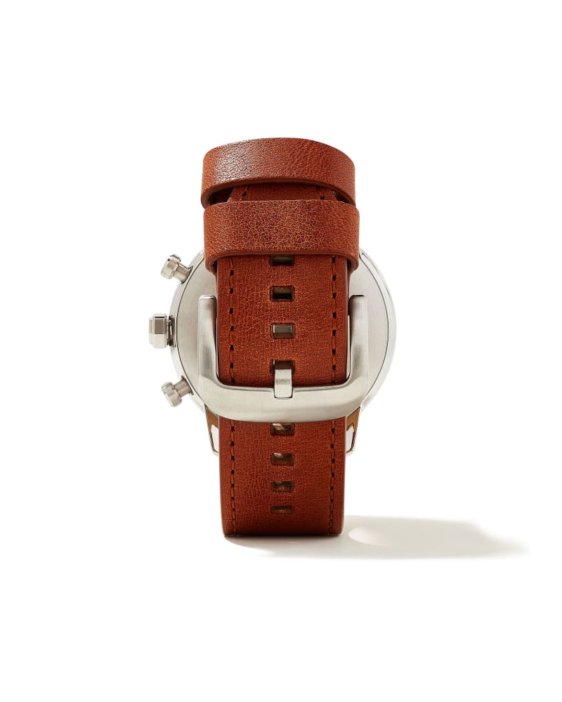  Evans Stainless Steel 44mm Field Watch In Ivory
