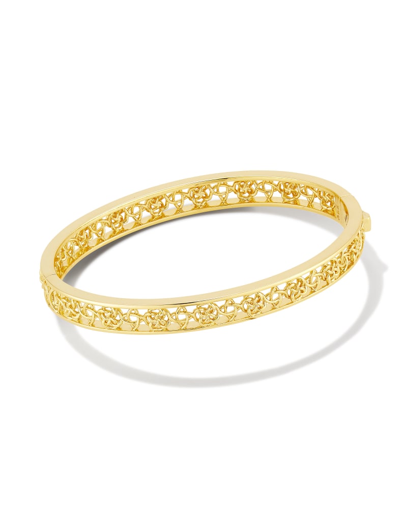  Kelly Bangle Bracelet In Gold