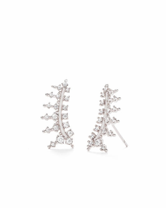  Laurie Ear Climbers In Silver
