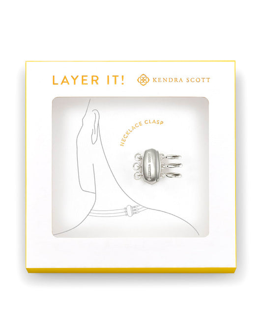  Layer It! Necklace Clasp In Silver