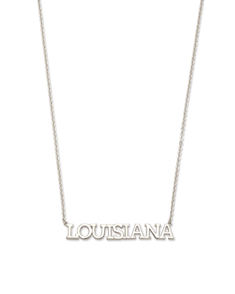  Louisiana Pendant Necklace In Sterling Silver