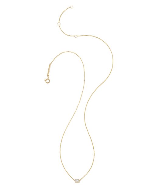  Marisa Oval Solitaire Pendant Necklace