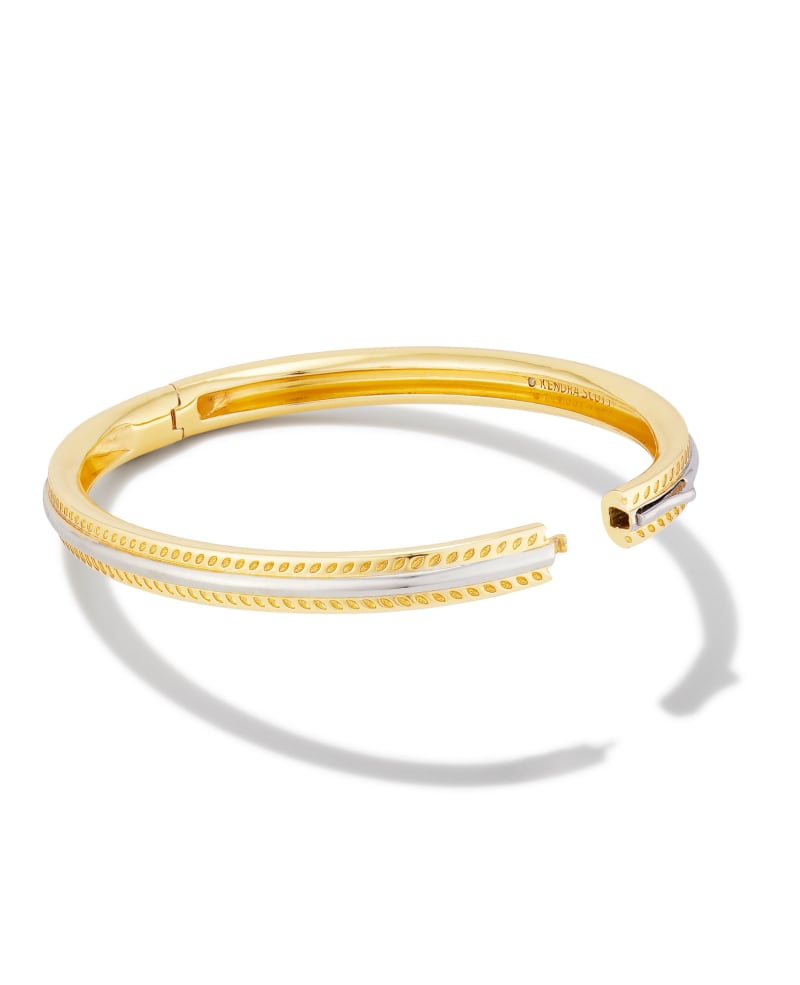  Merritt Bangle Bracelet In Mixed Metal