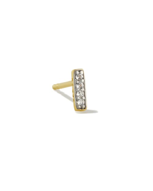  Mini Sparkle Bar Single Stud Earring