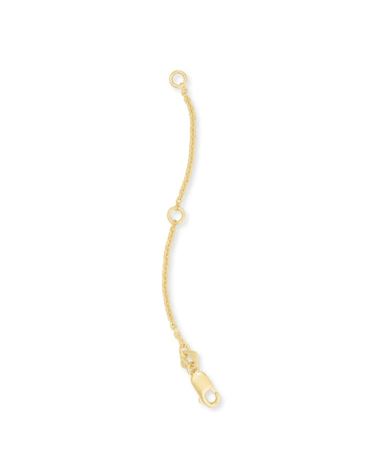  Necklace Extender 2" In 18k Gold Vermeil