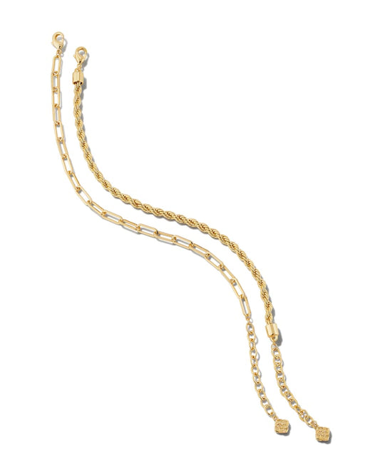  Olivia Set Of 2 Bracelets In Gold