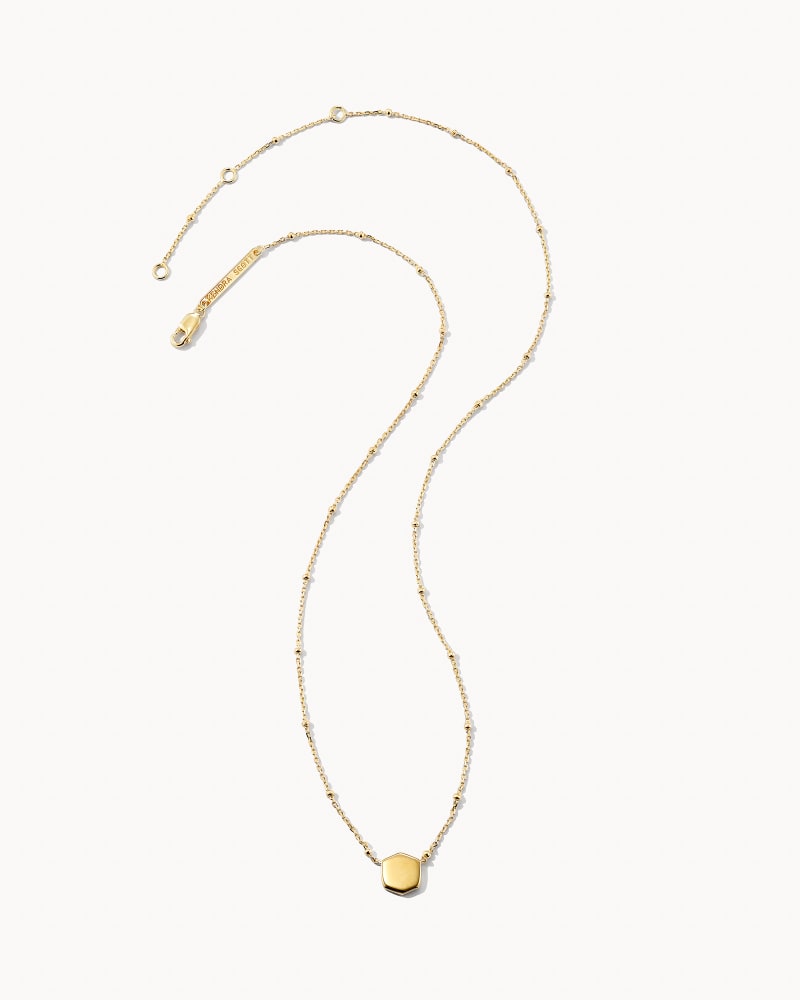  Davis Satellite Pendant Necklace In 18k Gold Vermeil