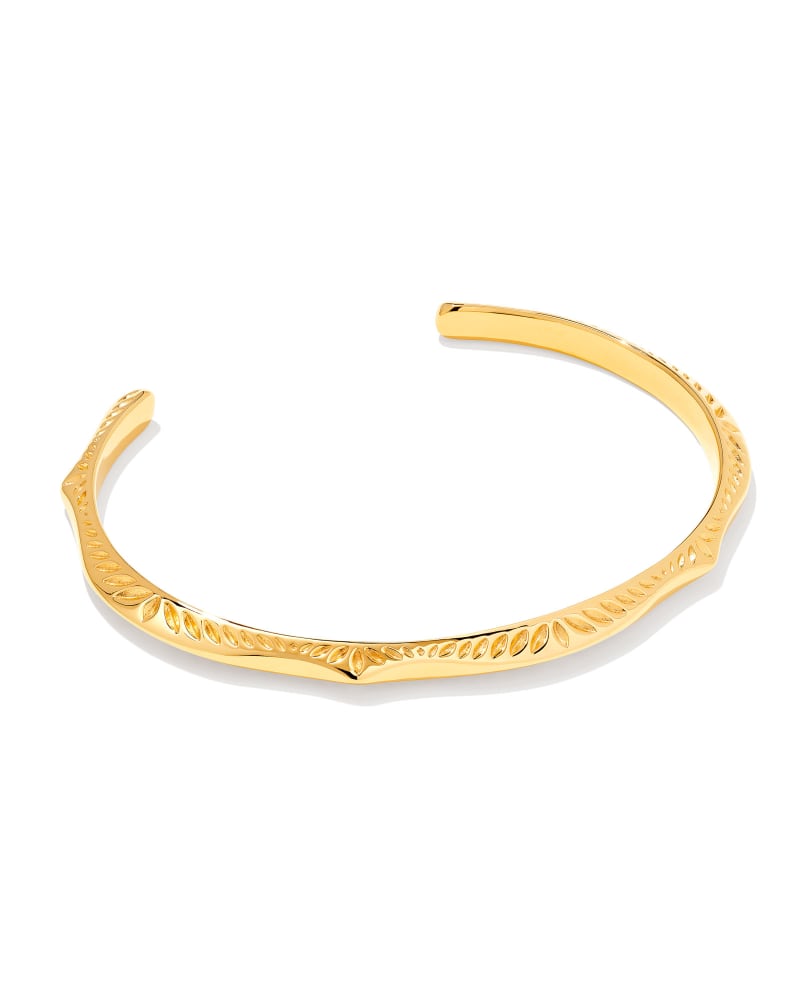  Sophee Cuff Bracelet In 18k Gold Vermeil