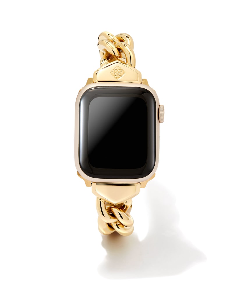  Whitley Chain Watch Band In Gold Tone Stainless Steel
